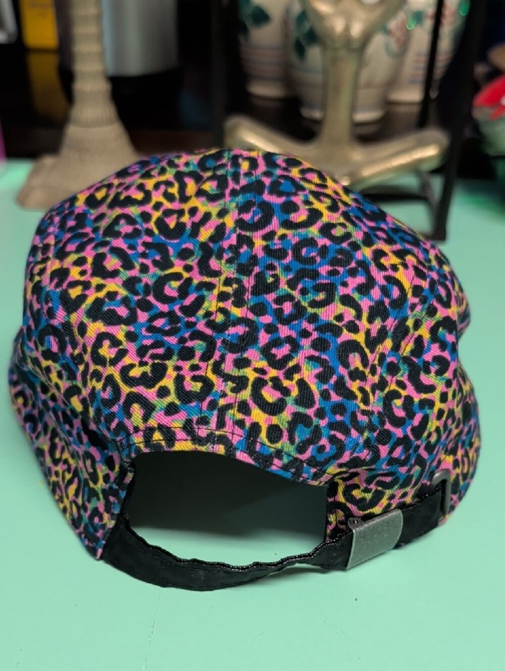 Merrell Multicolor Leopard Print 5-Panel Cap - Picture 3 of 6